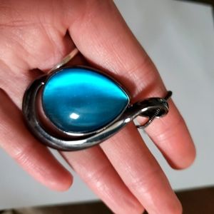 Blue Pendant Necklace